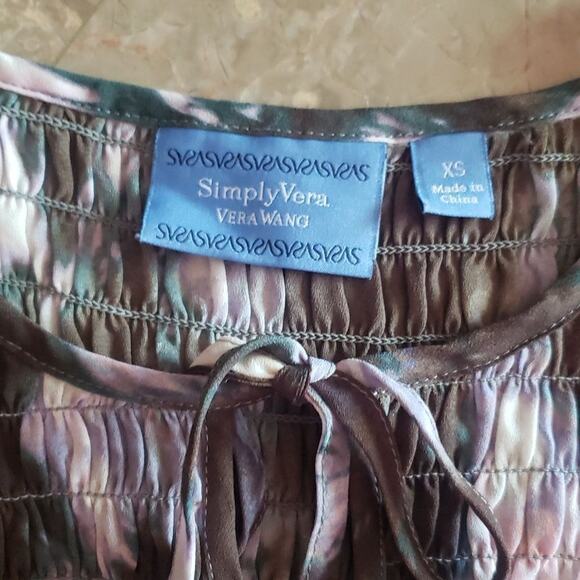 Simply Vera Vera Wang Flowy Tunic Tank Top - Picture 8 of 8